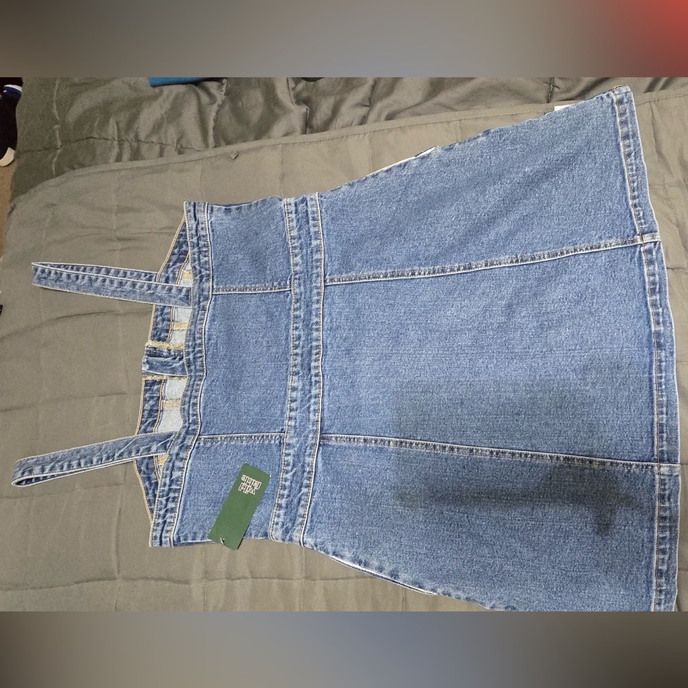 Blue Denim Skirt